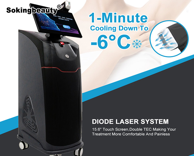 4 Wavelength Diode Laser Hair Removal